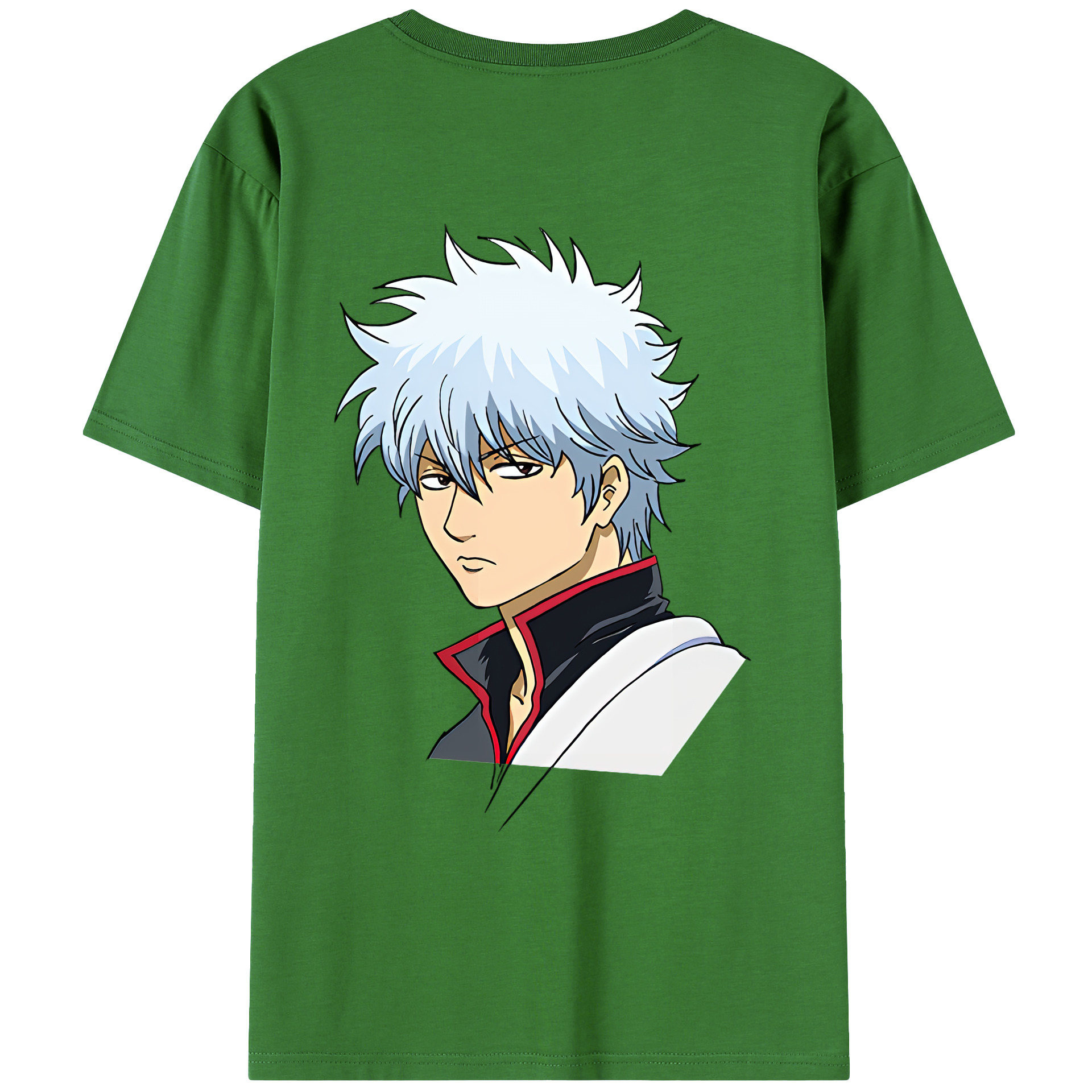 （画像用） ぎんたま 坂田銀時（さかたぎんとき） 神楽 志村新八（しむら しんぱち） GINTAMA Sakata Gintoki Kagura Shimura Shinpachi レディース半袖Tシャツ(バックプリント)